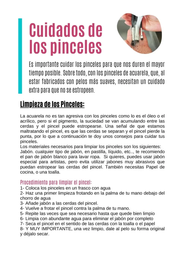 pagina muestra ebook curso básico de acuarela
