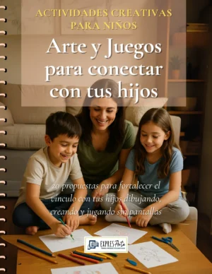 Arte y juegos para conectar con tus hijos - tapa ebook