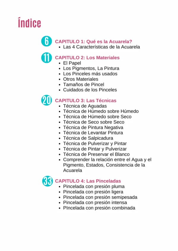 Curso Básico de Acuarela - para tus primeras pinceladas