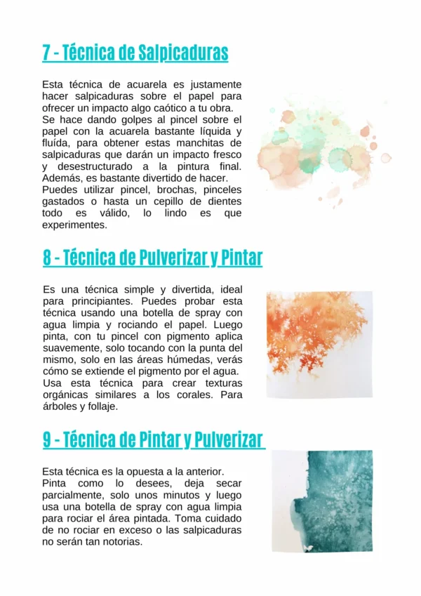 pagina muestra ebook acuarela