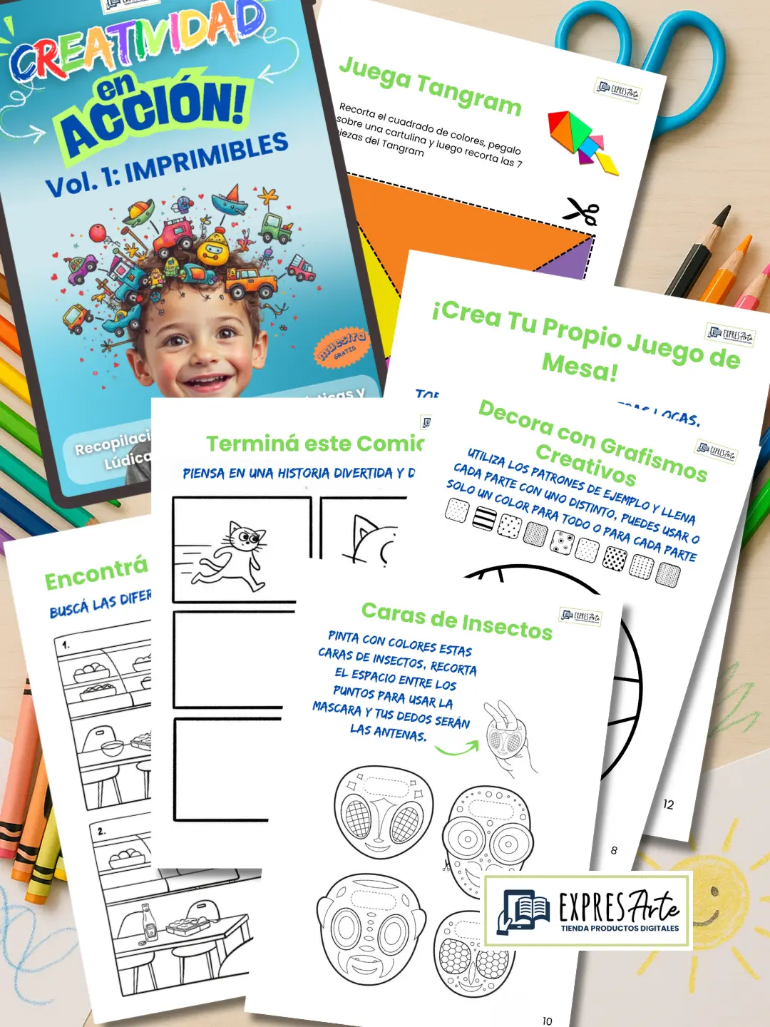 Imprimibles para niños gratis